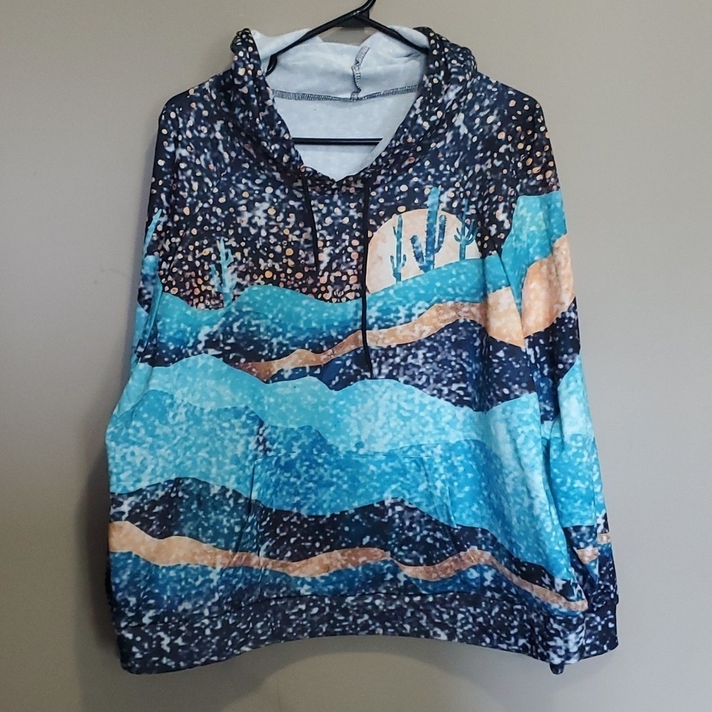 Emery rose cropped hoodie size xxl more like xl nwot